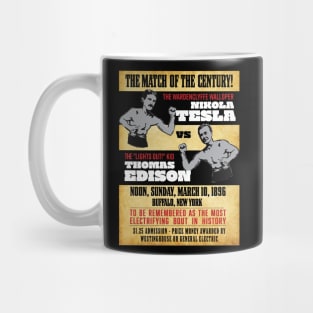 Tesla vs Edison In The Match of the Century! Mug